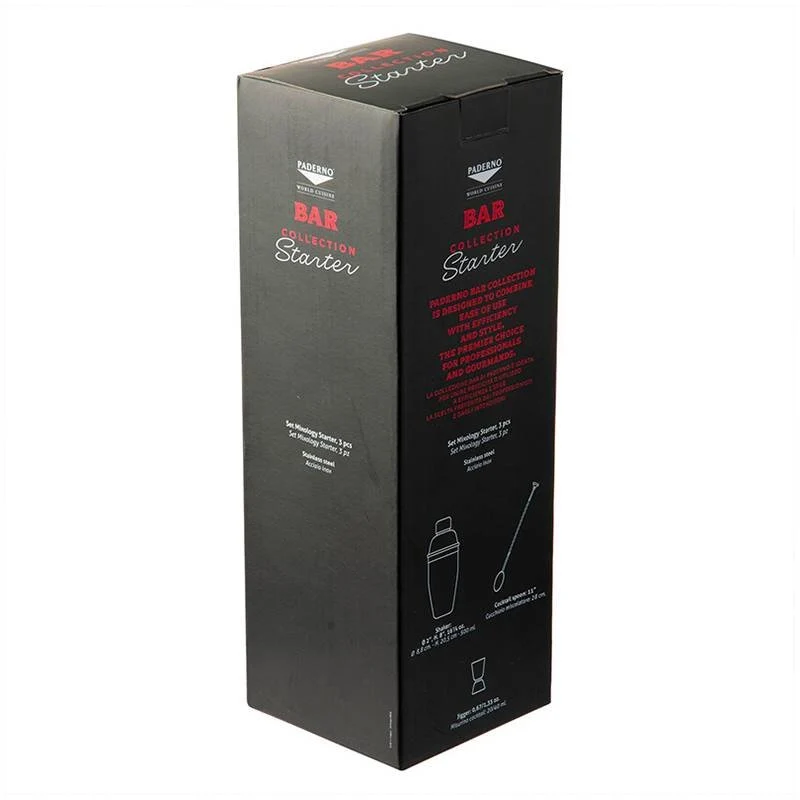 Starter Set Mixology In Acciaio Inox Set 3 Pz