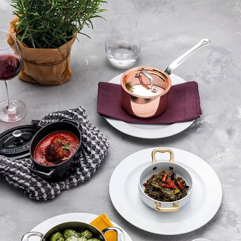 Serie 15600 Miniature Casseruola Alta Con Manico 3-PLY