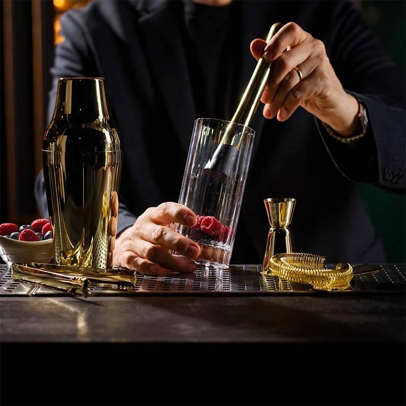 Parisienne Set Mixology In Acciaio Inox Set 5 Pz