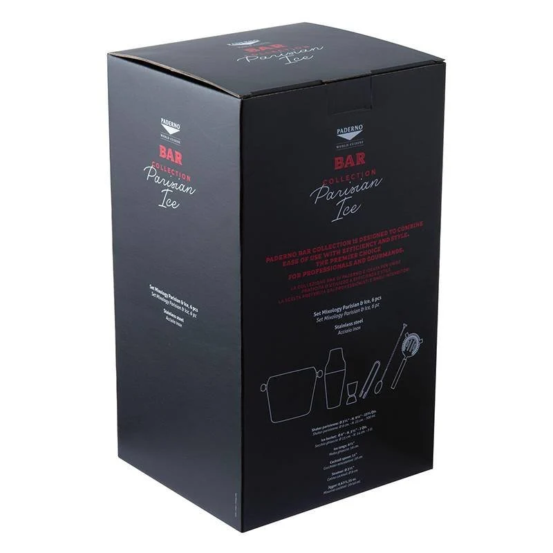 Ice Mixology Set Mixology In Acciaio Inox Set 6 Pz