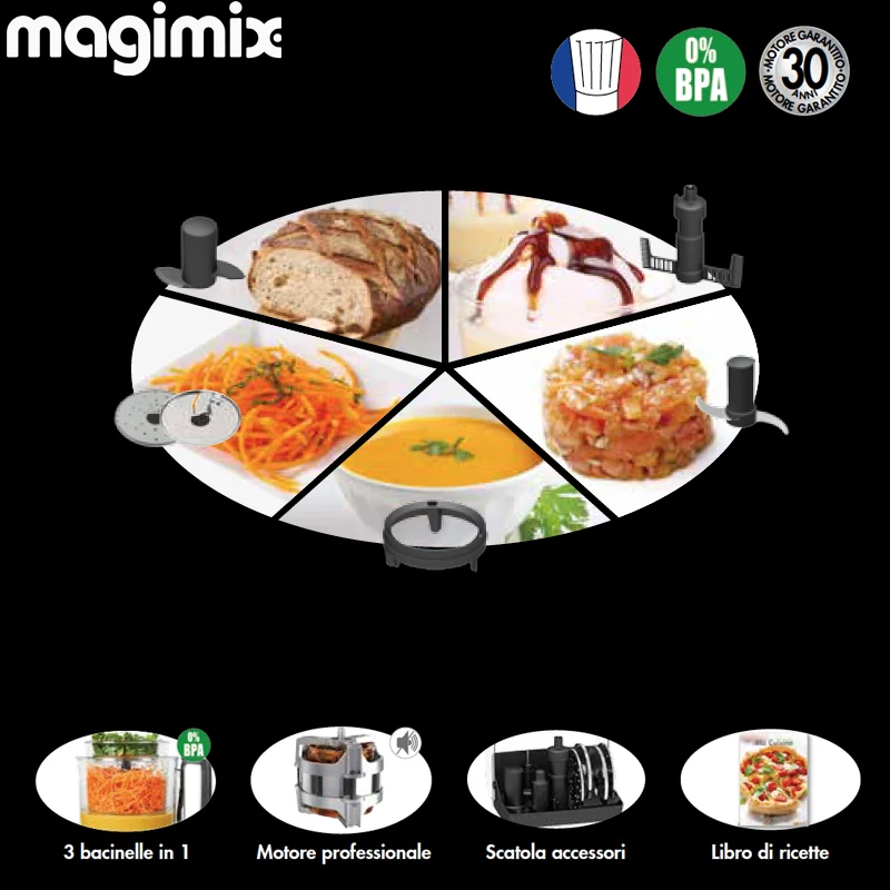 Compact 3200 XL Robot Da Cucina Multifunzionale Ricondizionato Grado A