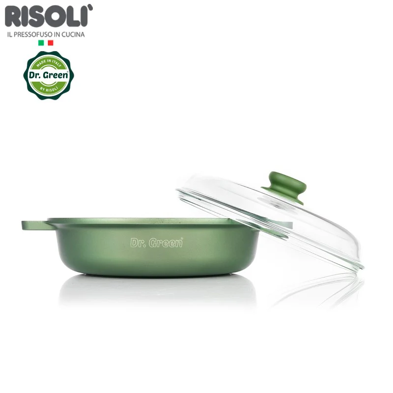 Dr.Green Stone Set Pentole Antiaderenti In Alluminio - Set 14 Pz