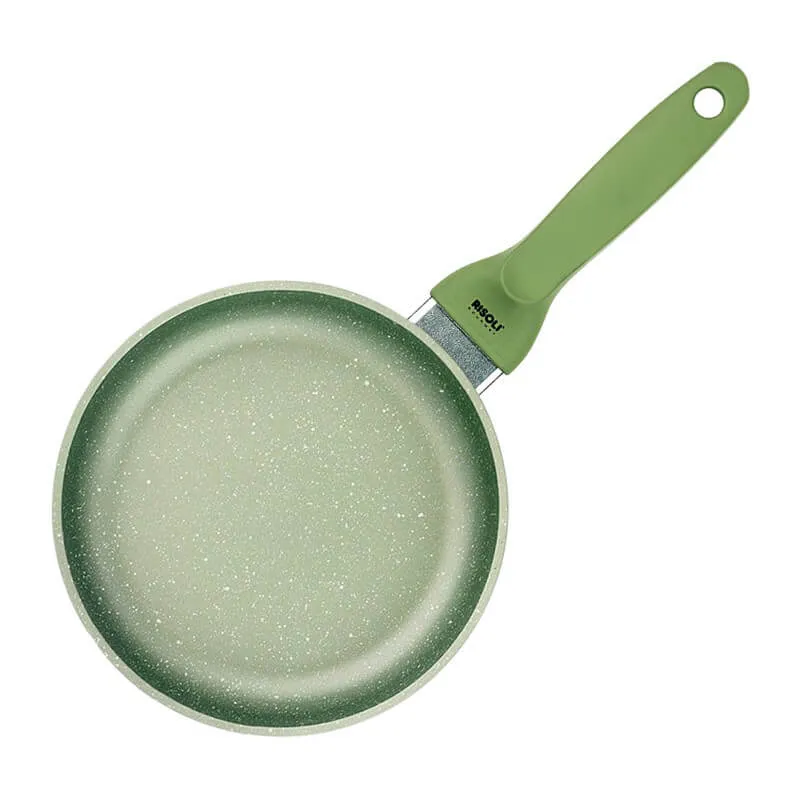 Dr.Green Stone Padella Bassa Antiaderente In Alluminio