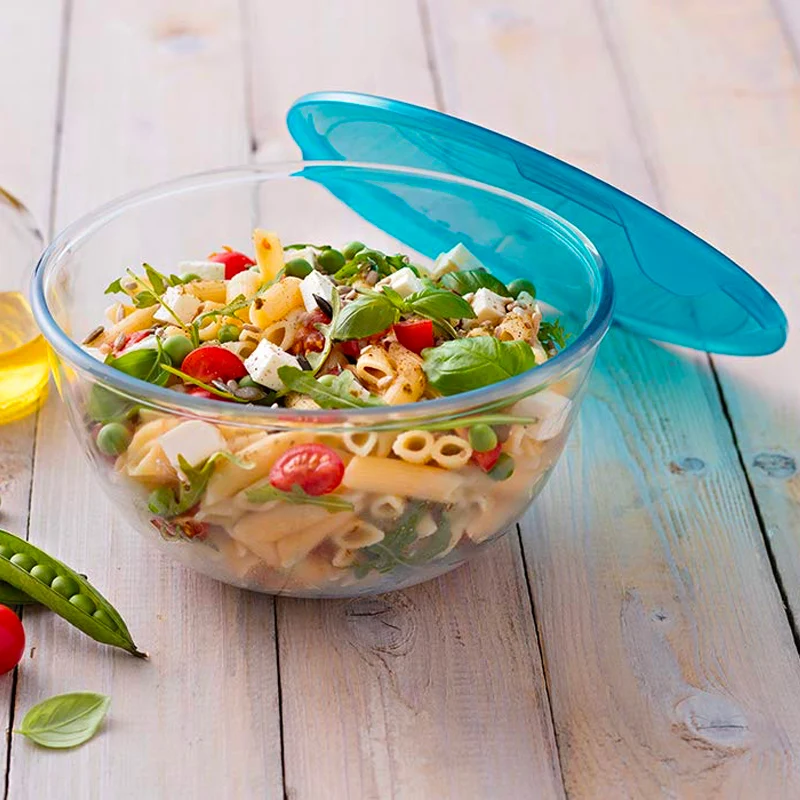 Prep & Store Coppa Multiuso Con Coperchio In Vetro Borosilicato