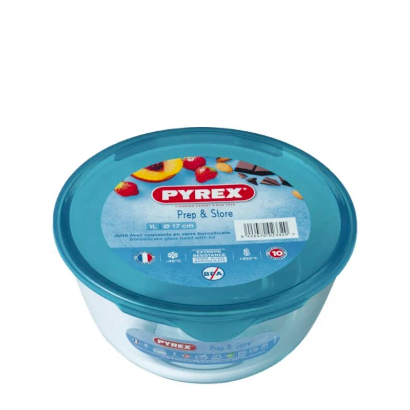 Prep & Store Coppa Multiuso Con Coperchio In Vetro Borosilicato