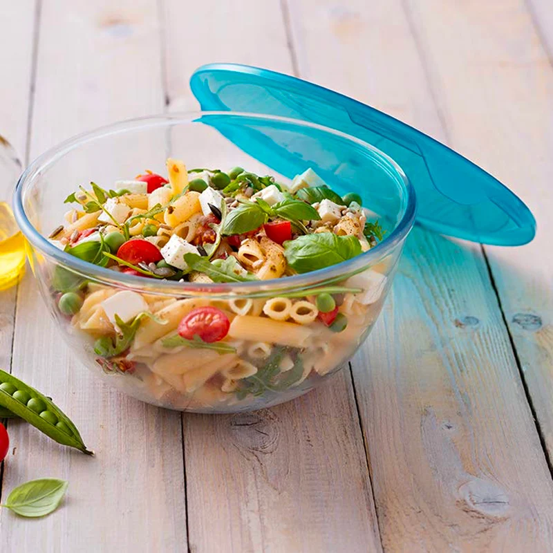 Prep & Store Coppa Multiuso Con Coperchio In Vetro Borosilicato