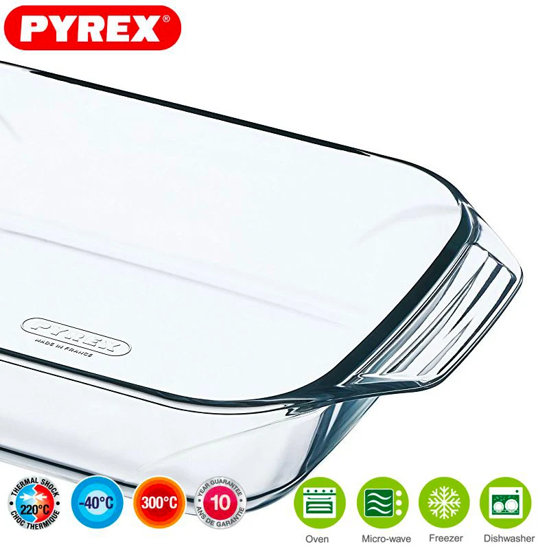 Optimum Pirofila Rettangolare In Vetro Borosilicato