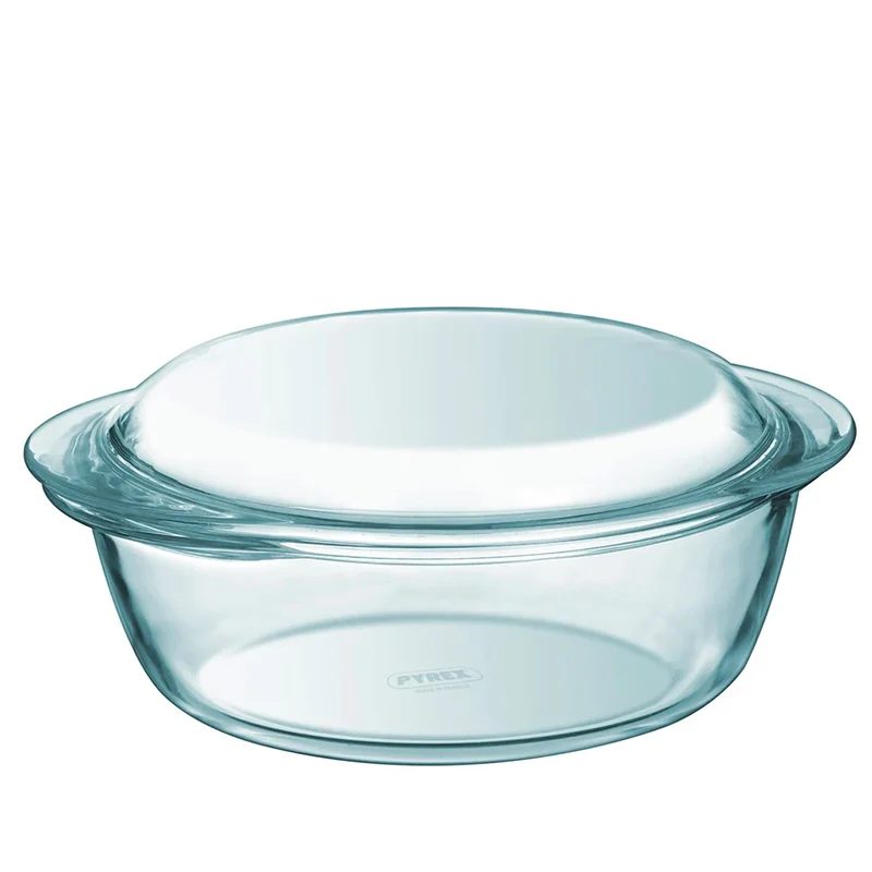 Essential Casseruola Con Coperchio In Vetro Borosilicato