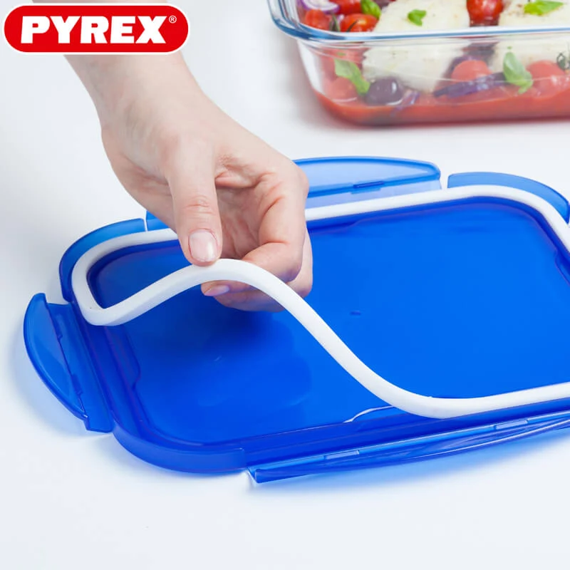 Cook & Go Contenitore Per Alimenti Ermetico Rettangolare In Vetro Borosilicato