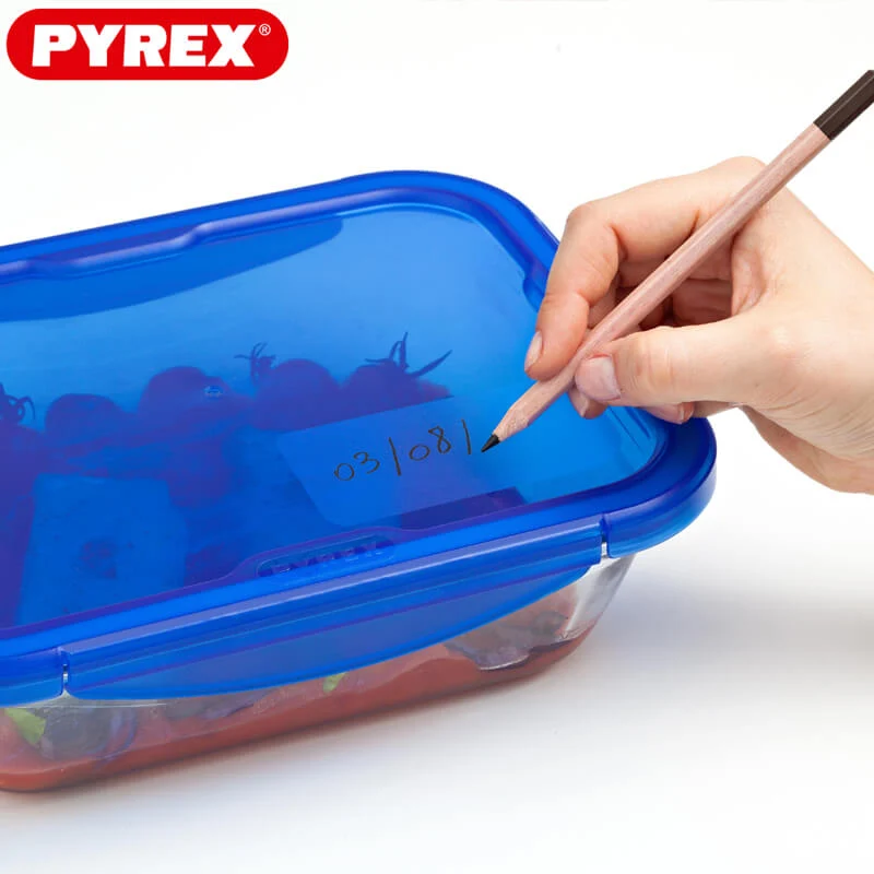 Cook & Go Contenitore Per Alimenti Ermetico Quadrato In Vetro Borosilicato