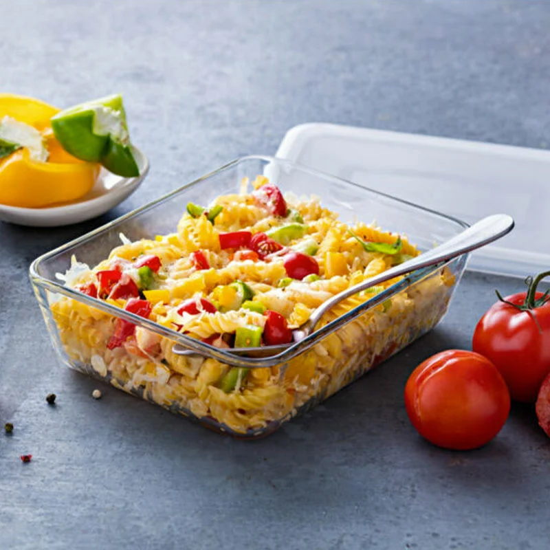 Cook & Freeze Set Contenitori Per Alimenti In Vetro Borosilicato - Set 3 Pz