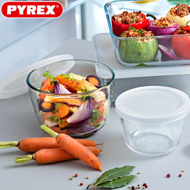 Cook & Freeze Contenitore Per Alimenti Rotondo In Vetro Borosilicato