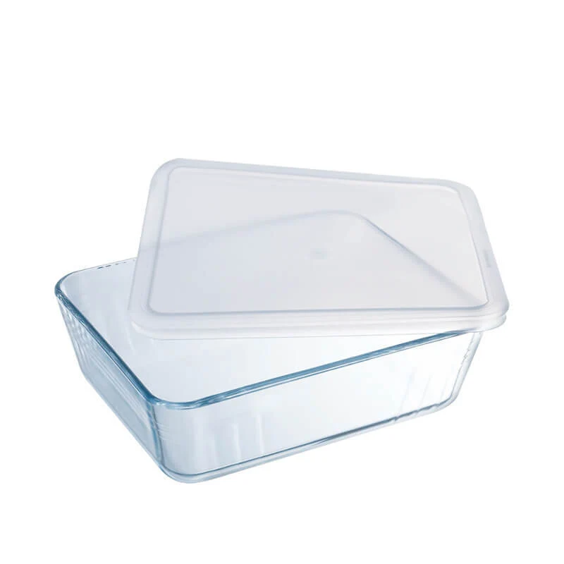 Cook & Freeze Contenitore Per Alimenti Rettangolare In Vetro Borosilicato - Set 2 Pz