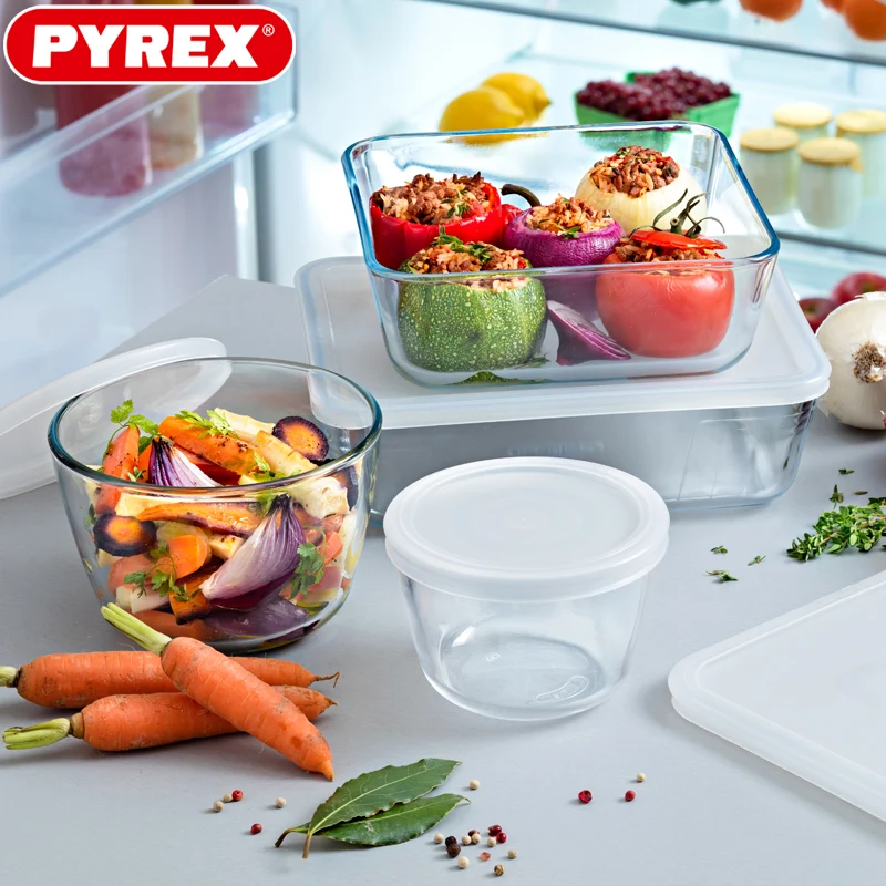 Cook & Freeze Contenitore Per Alimenti Quadrato In Vetro Borosilicato