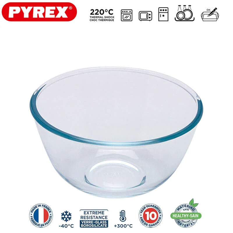 Classic Coppa Multiuso Rotonda In Vetro Borosilicato