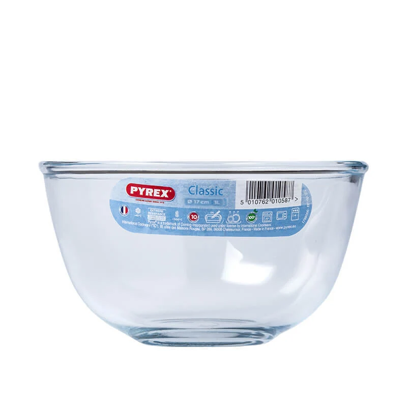 Classic Coppa Multiuso Rotonda In Vetro Borosilicato