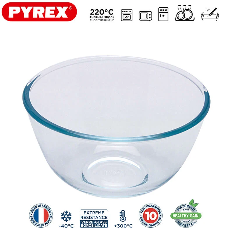 Classic Coppa Multiuso Rotonda In Vetro Borosilicato