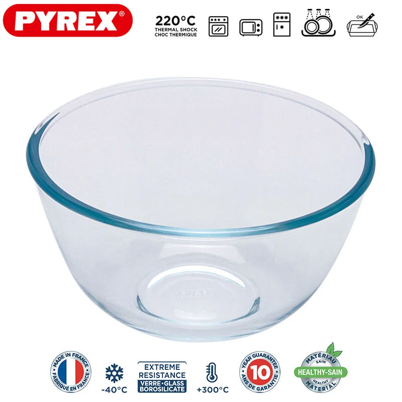 Classic Coppa Multiuso Rotonda In Vetro Borosilicato