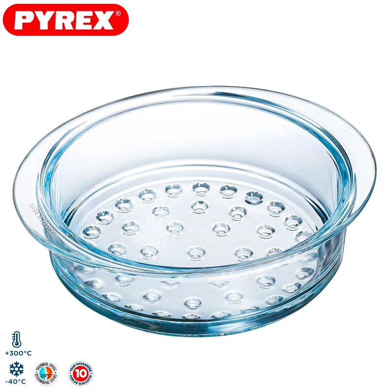 Classic Cestello Vapore Rotondo In Vetro Borosilicato