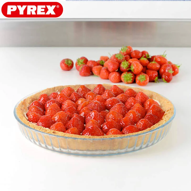 Bake & Enjoy Tortiera Rotonda In Vetro Borosilicato