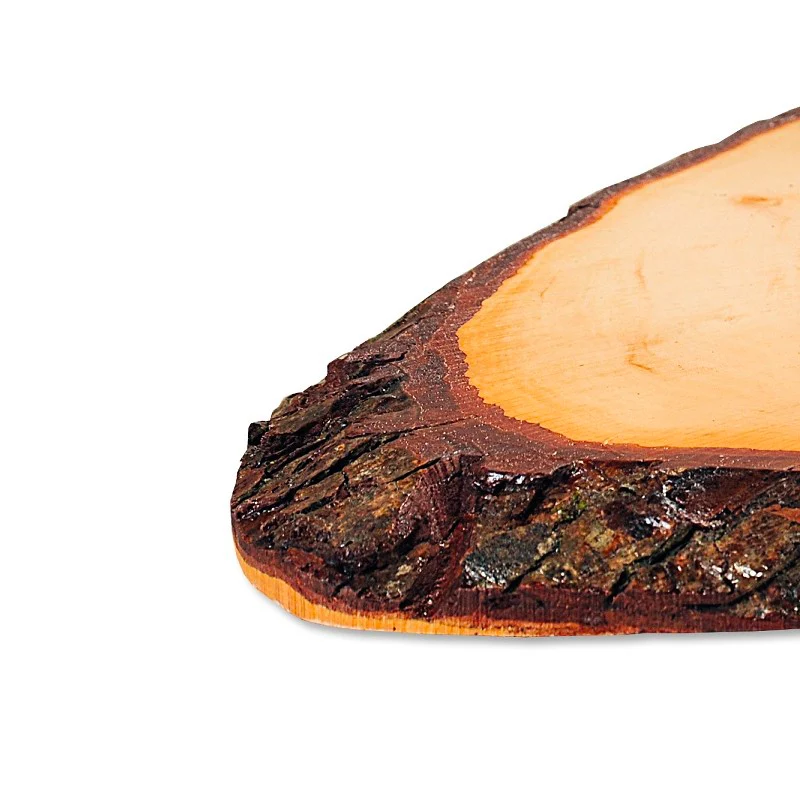 Corteccia Vassoio Ovale In Legno