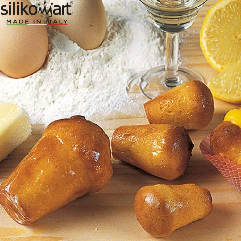 8 Forme Classic Stampo Babà In Silicone