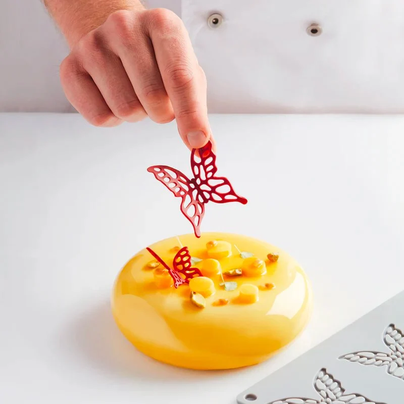 8 Forme - Mariposa L Stampo Decorazioni Farfalla In Silicone