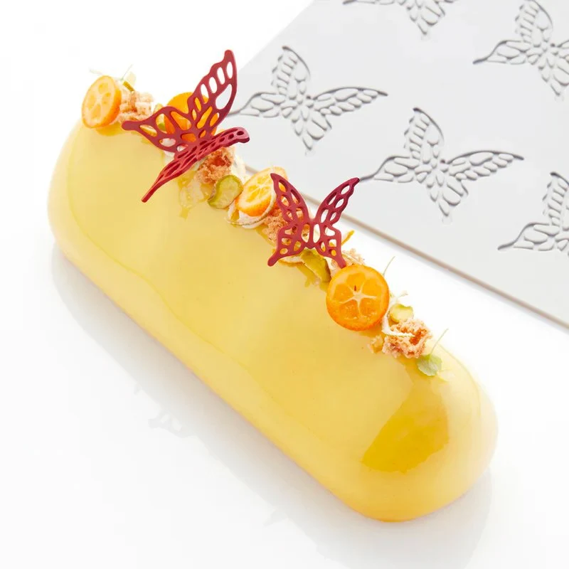 8 Forme - Mariposa L Stampo Decorazioni Farfalla In Silicone