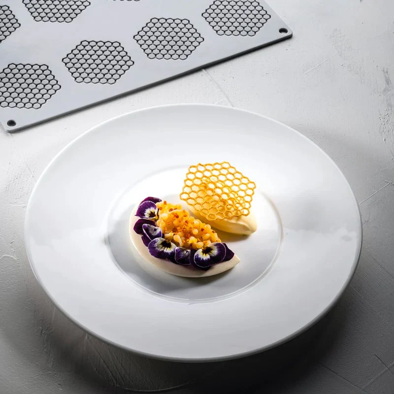 8 Forme - Honeycomb Stampo Decorazioni Nido D'Api In Silicone