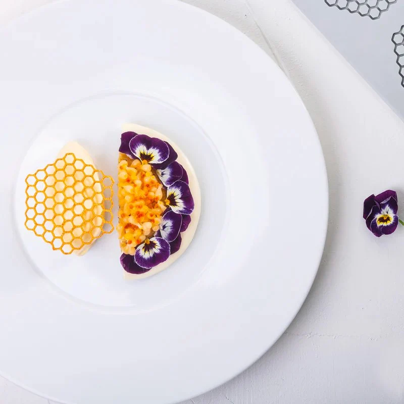 8 Forme - Honeycomb Stampo Decorazioni Nido D'Api In Silicone