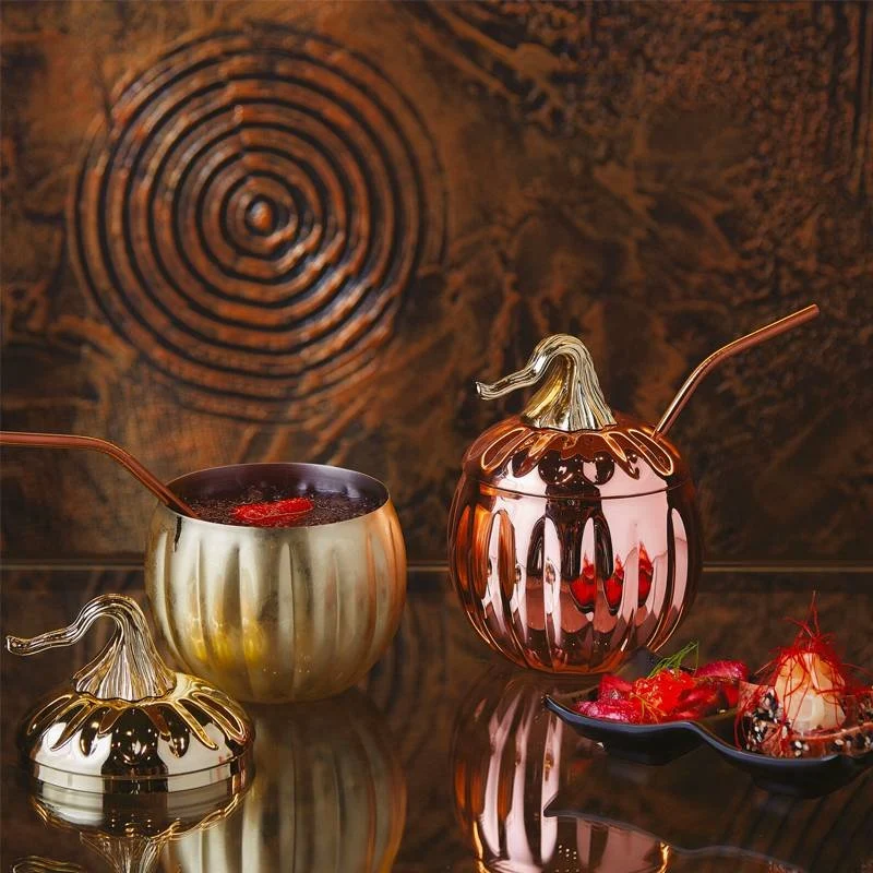 70 cl - Pumpkin Cocktail Mug In Acciaio Inox