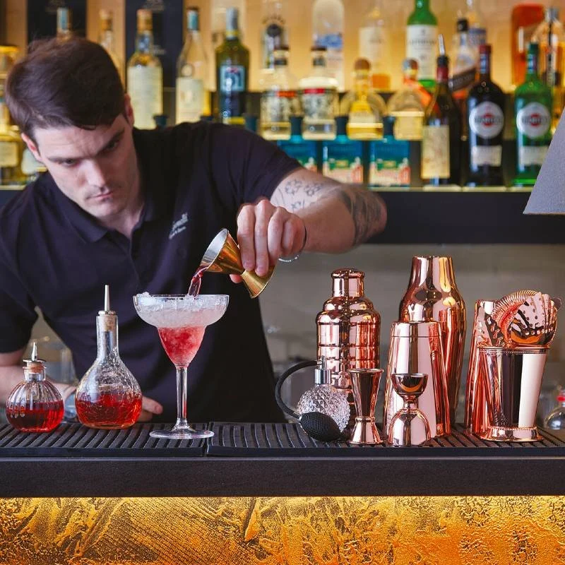 70 cl - Bar Happy Hour Shaker Parisienne In Acciaio Inox