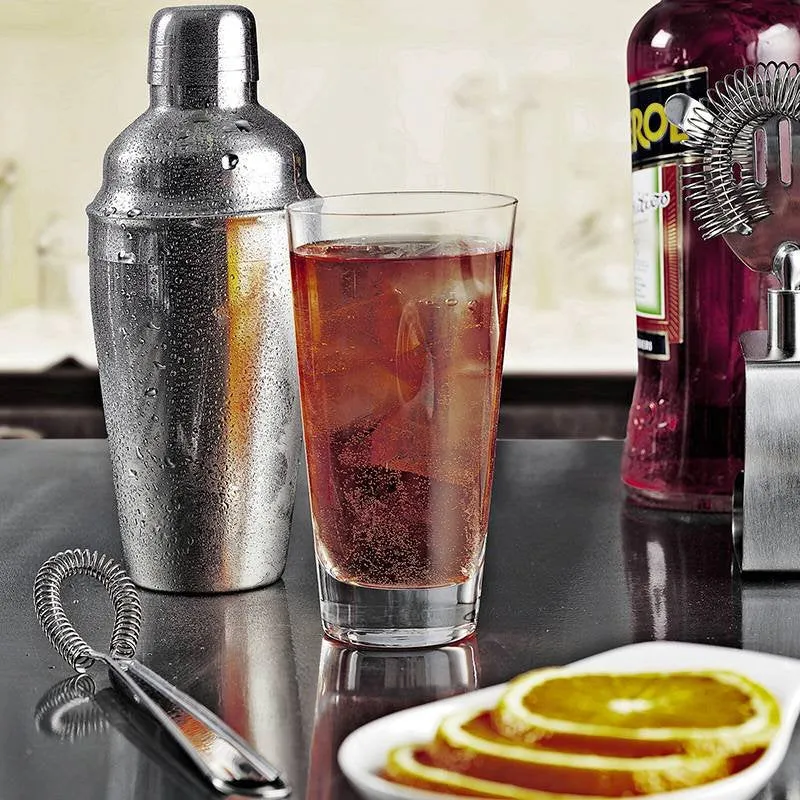 70 cl - Bar Happy Hour Shaker Long Drink In Acciaio Inox