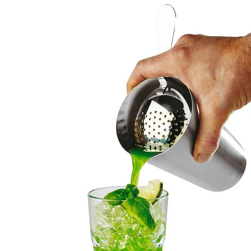 7 cm - Bar Happy Hour Strainer Colino Julep In Acciaio Inox