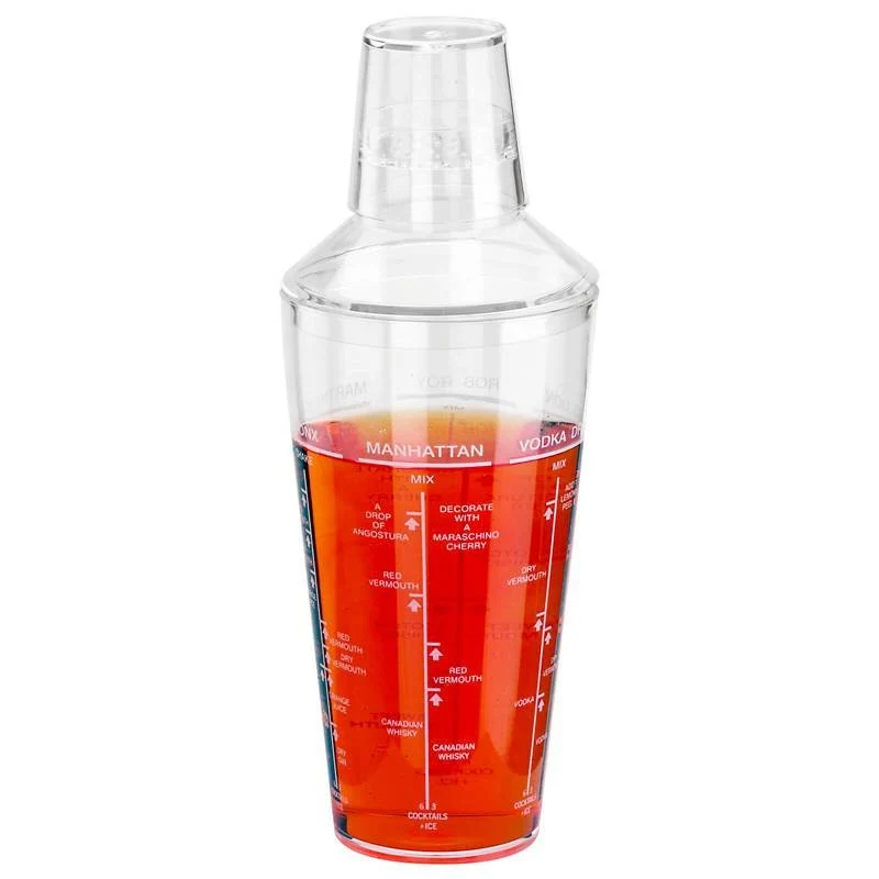 66 cl - Bar Happy Hour Shaker Long Drink In Acciaio Inox