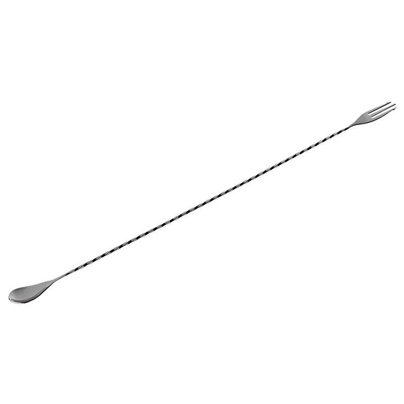 50 cm - Bar Happy Hour Bar Spoon In Acciaio Inox