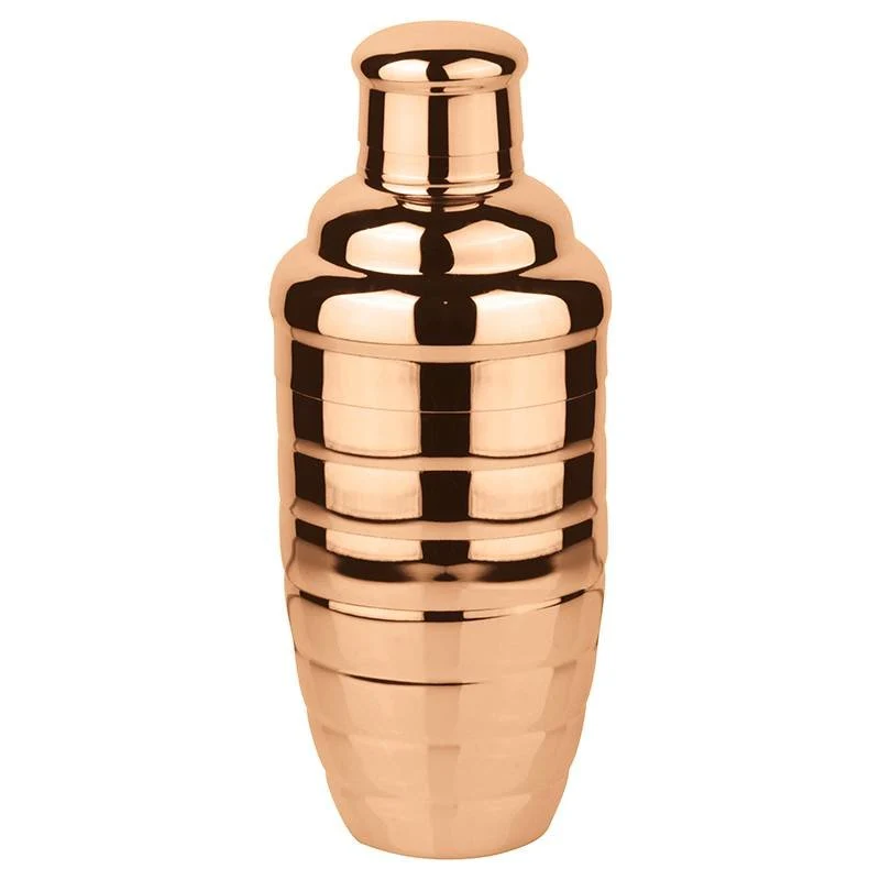 50 cl - Bar Happy Hour Shaker Long Drink In Acciaio Inox Striato