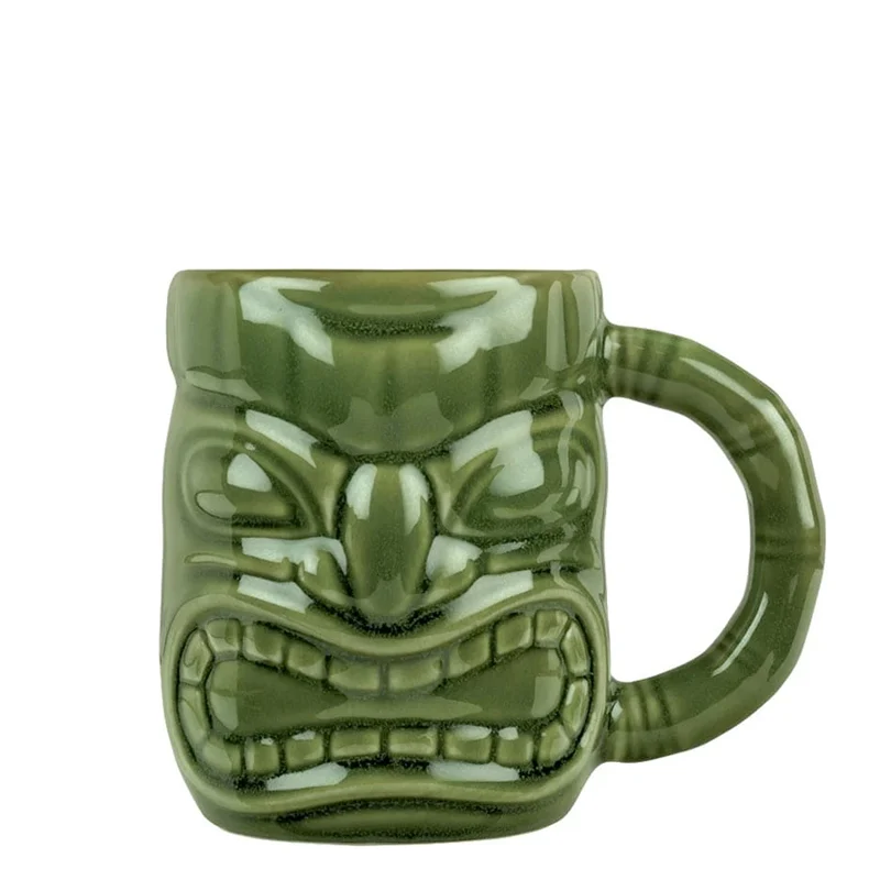 47 cl - Tiki Mug Bicchiere Cocktail In Ceramica
