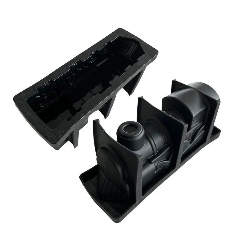 25.4 x 8.8 cm - Express Log Stampo Torta Tronchetto Locomotiva In Silicone