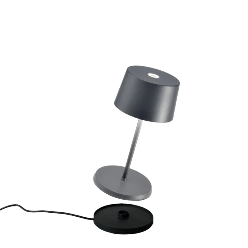 22 cm - Olivia Mini Lampada Da Tavolo