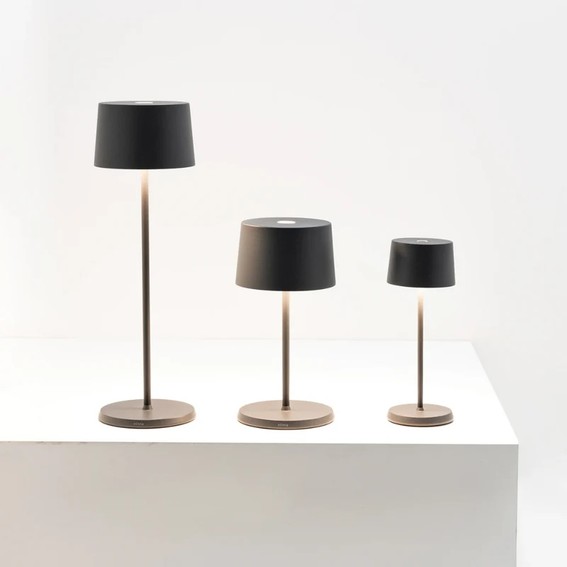 22 cm - Olivia Mini Lampada Da Tavolo