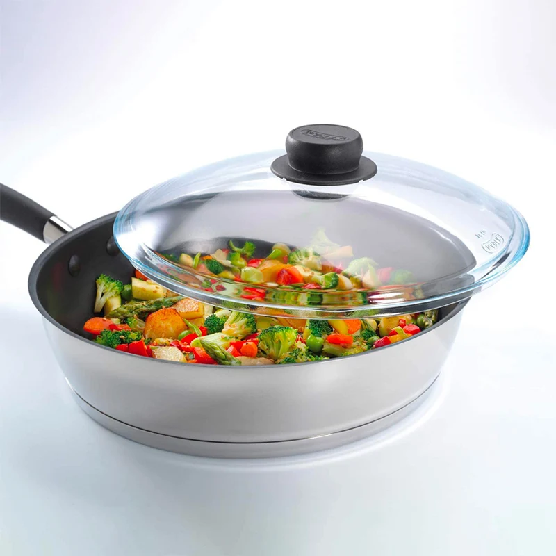 20 cm Classic Coperchio Con Pomello In Vetro Borosilicato
