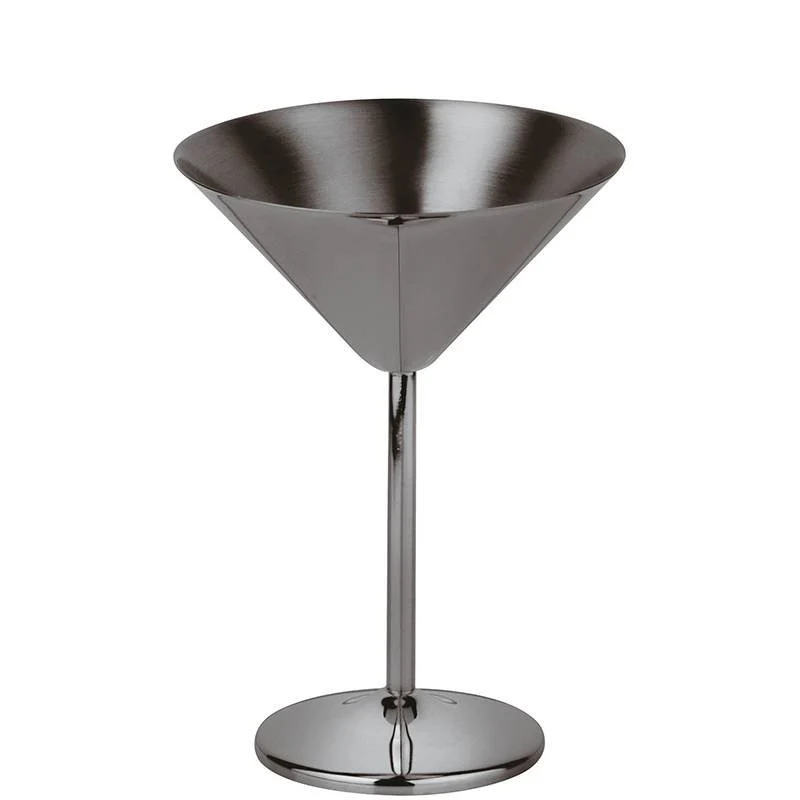 20 cl - Calice Martini In Acciaio Inox