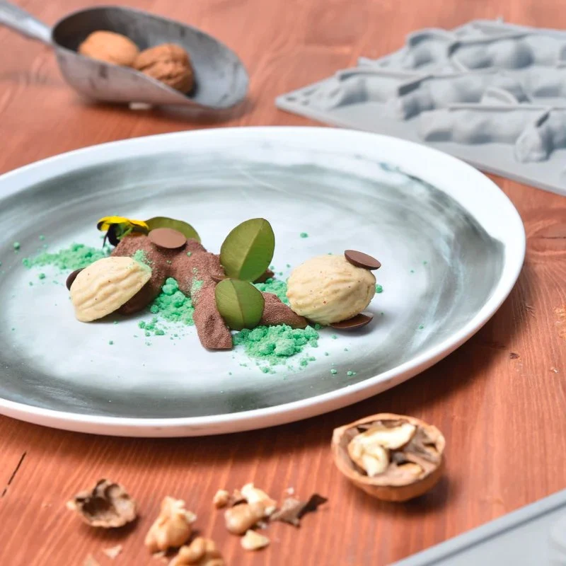 18 Forme - Gourmand Stampo Decorazioni Noci In Silicone