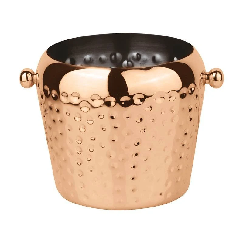 Ø 15 x H 14 cm - Secchiello Ghiaccio In Acciaio Inox