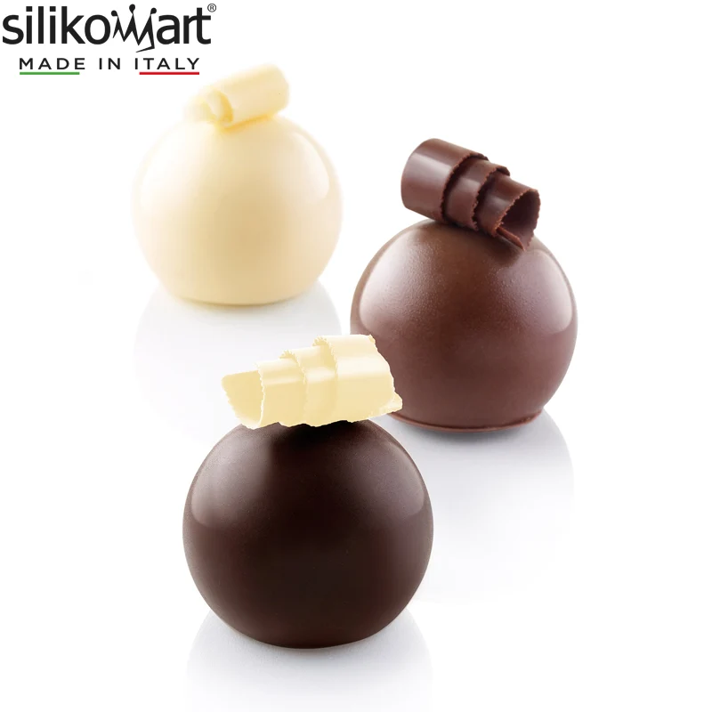 15 Forme Mini Truffles Stampo Tartufo In Silicone