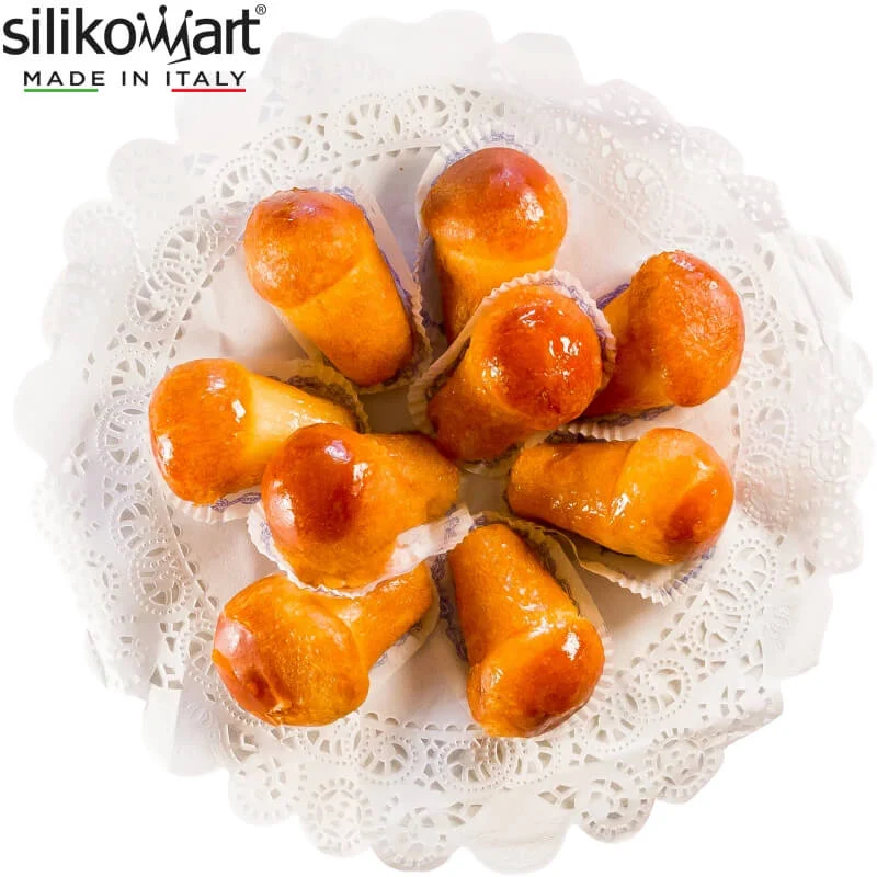 15 Forme Classic Stampo Babà In Silicone