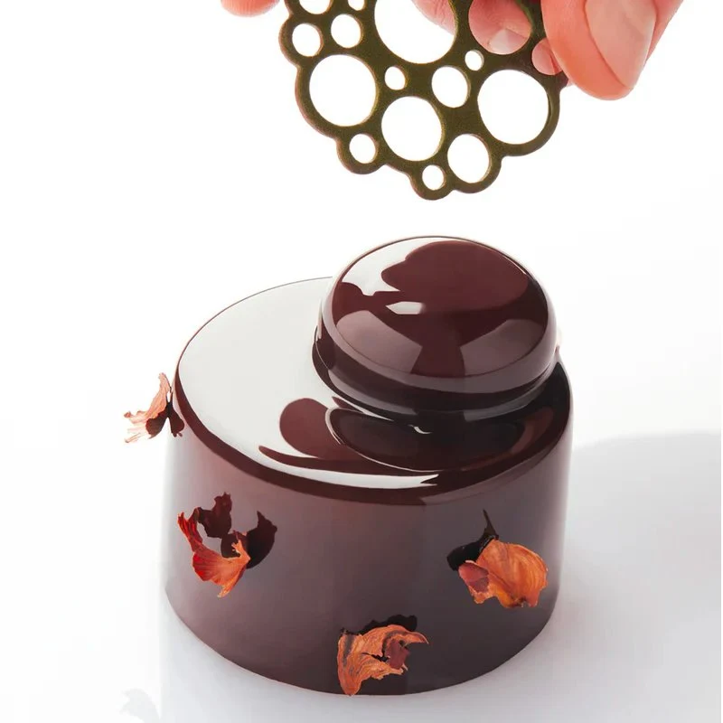 15 Forme - Circles 2 Stampo Decorazioni Fiori In Silicone