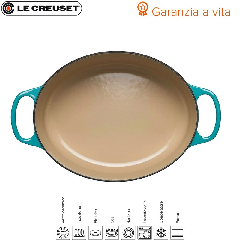 31 cm - Cocotte Evolution Casseruola Ovale In Ghisa