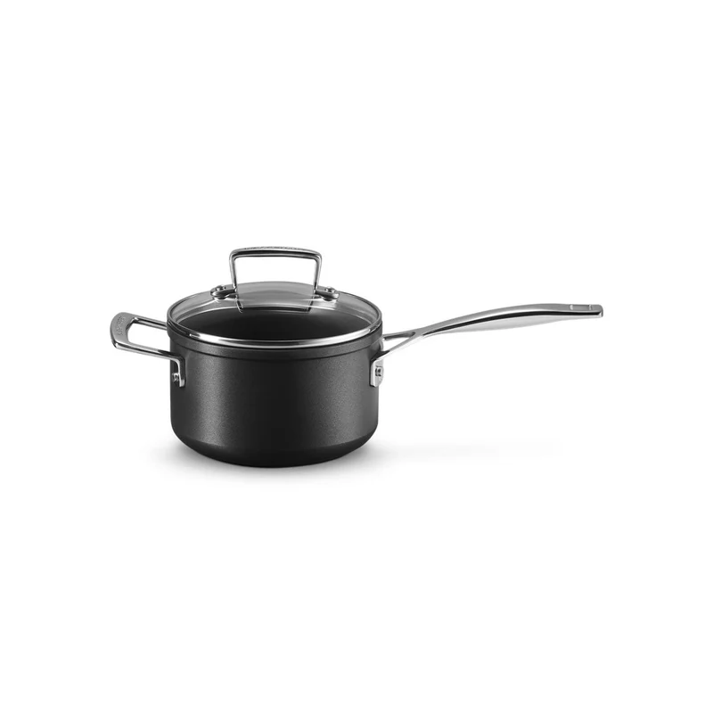 Les Forgées Casseruola Con Manico Antiaderente In Alluminio Con Manico e Coperchio